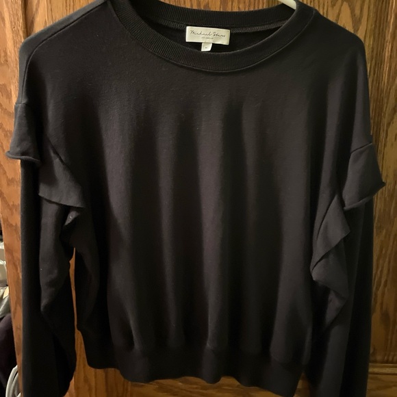 Michael Stars Black Sweatshirt - Picture 4 of 5